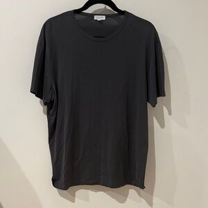 Sunspel classic t shirt charcoal size large excellent used condition